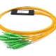 ftth 16 way sc apc fiber optical plc splitters mini abs type